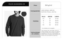 Conjunto (kit) de sudadera y pants UADEC en color negro